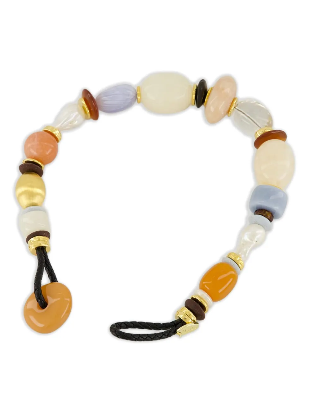  Lizzie Fortunato Stone-embellished Necklace - Neutrals 