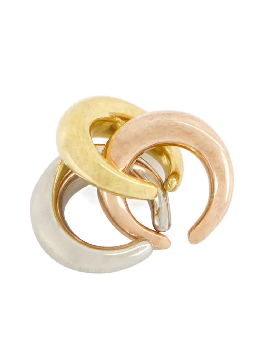 Panconesi Oorcuff met maanvorm - Goud