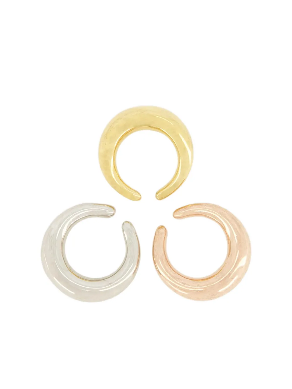 Panconesi Moon-shape Ear Cuff In Gold