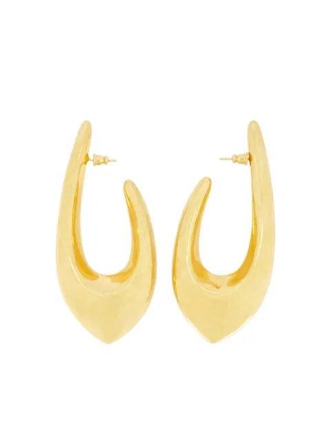 Panconesi oval drop earrings