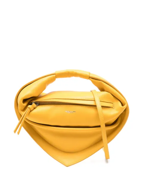 FEDERICO CINA leather zip tote bag