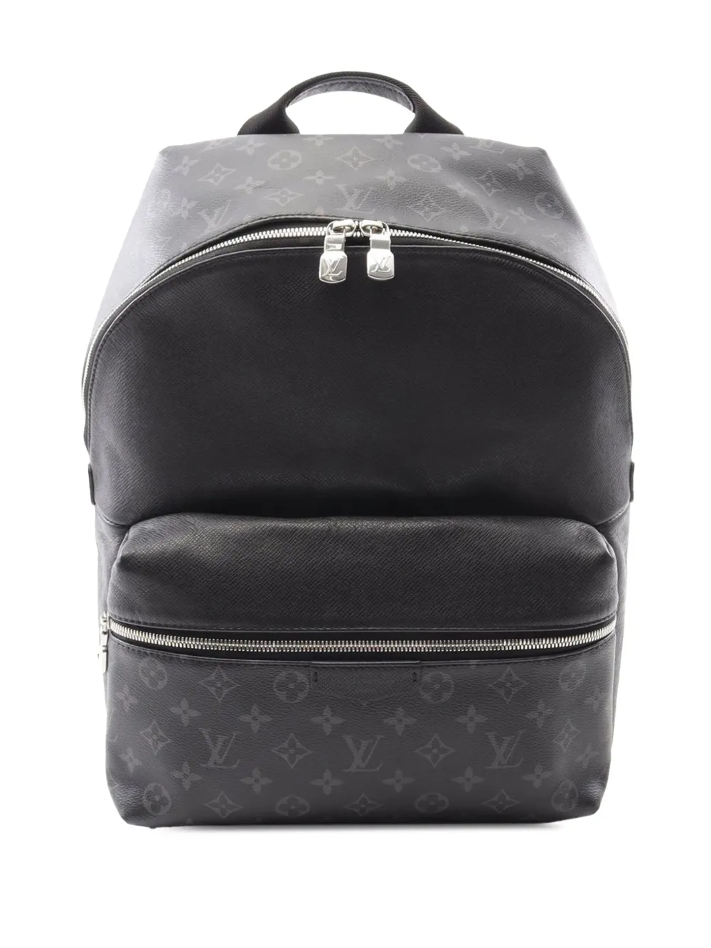 Pre-owned Louis Vuitton 2021-2025 Taigarama Eclipse Discovery Backpack In Black