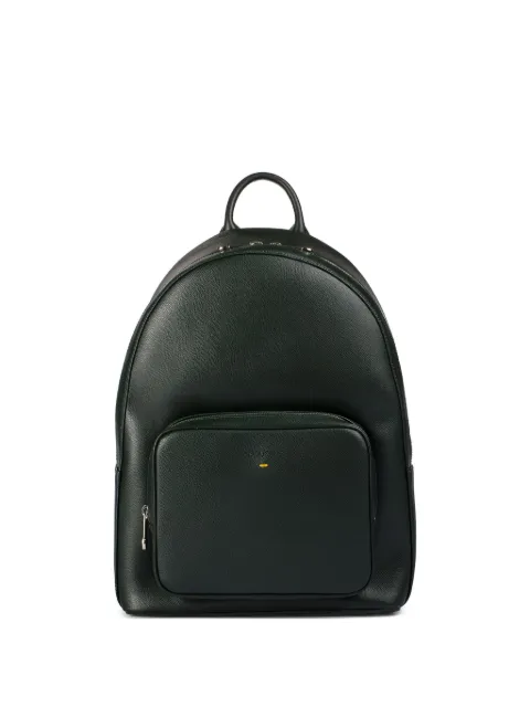 Doucal's leather zipped backpack