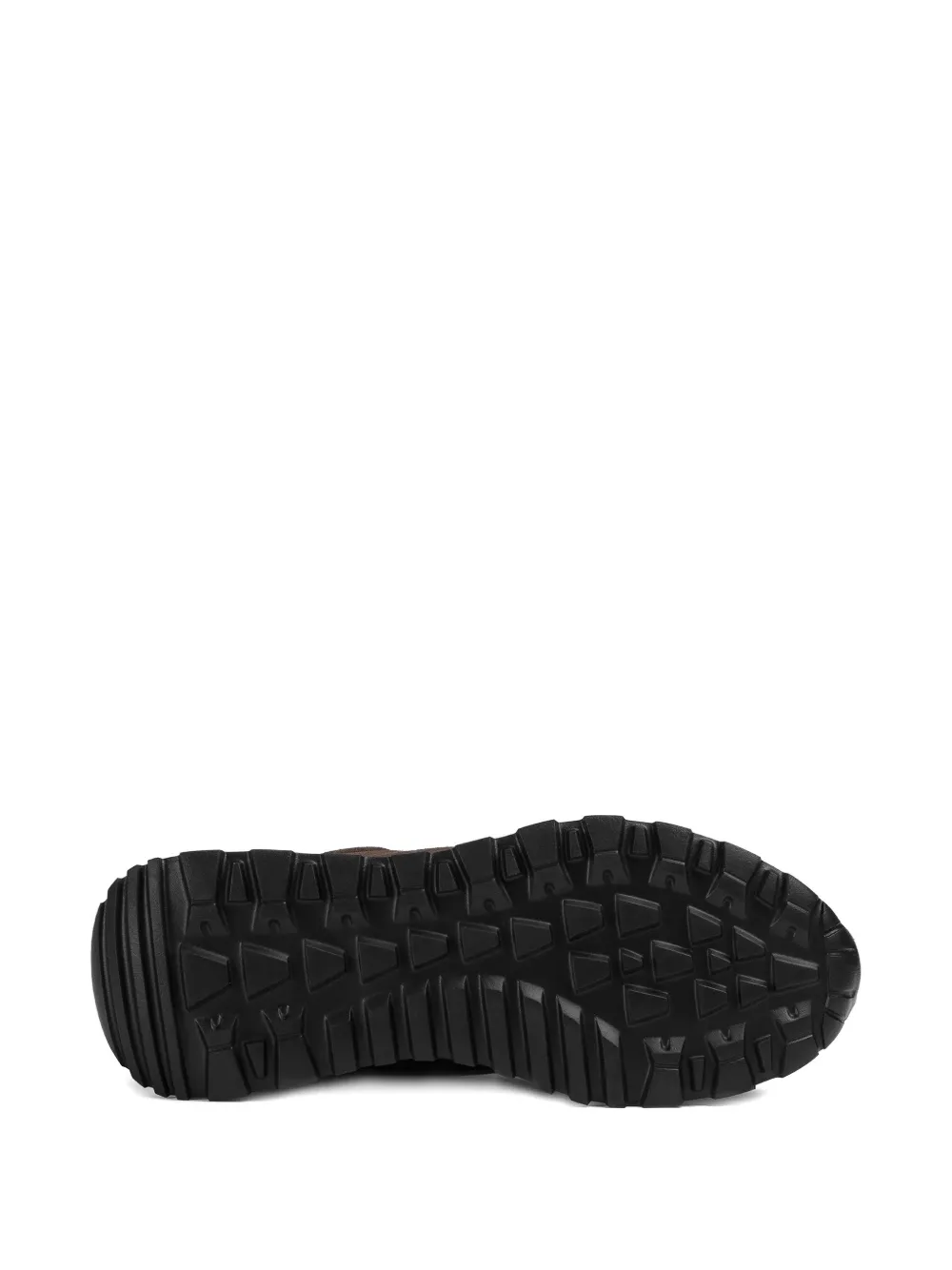 Doucal's Suède sneakers van bont Bruin