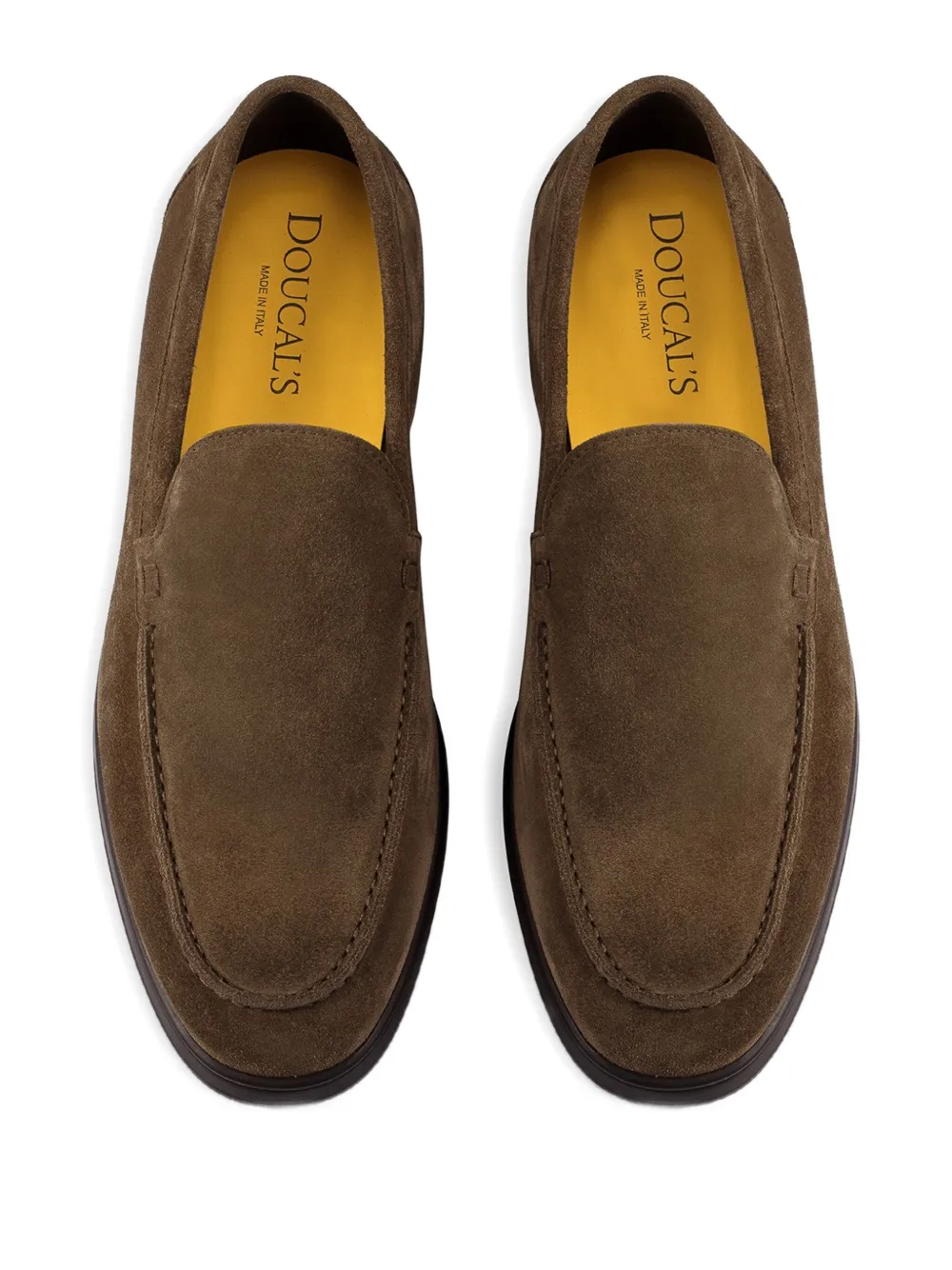 Doucal's Suède loafers Bruin