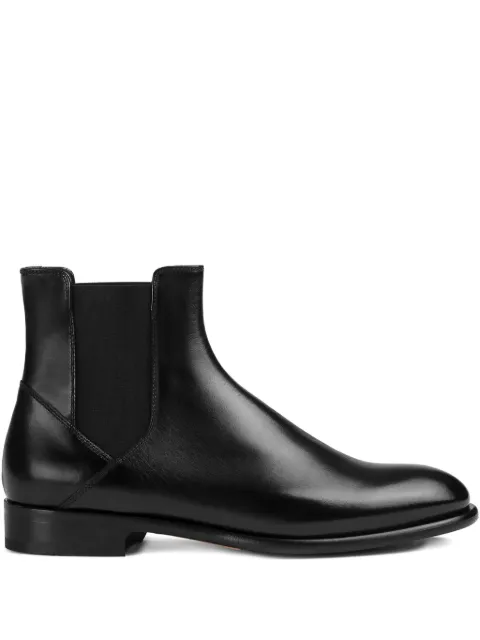 Doucal's leather Chelsea boots