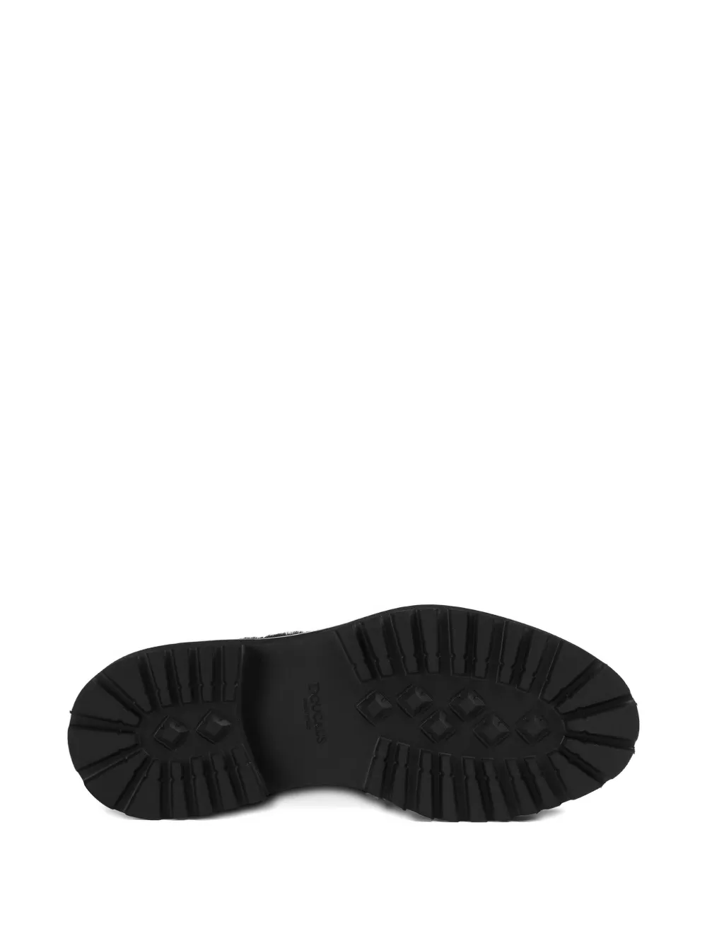 Doucal's Chukka laarzen met bont en leer Zwart