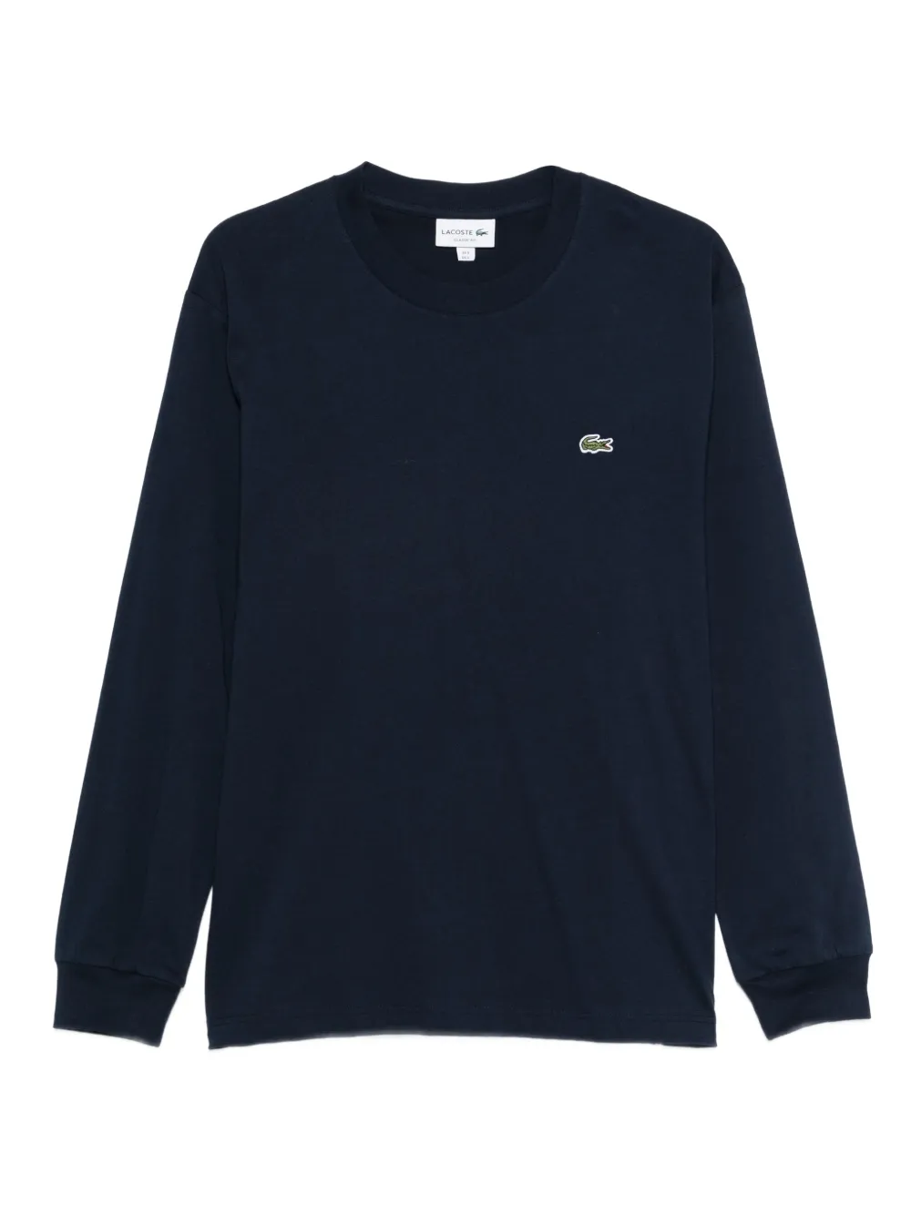 Lacoste long-sleeve logo-patch sweatshirt | Blue | Image 1