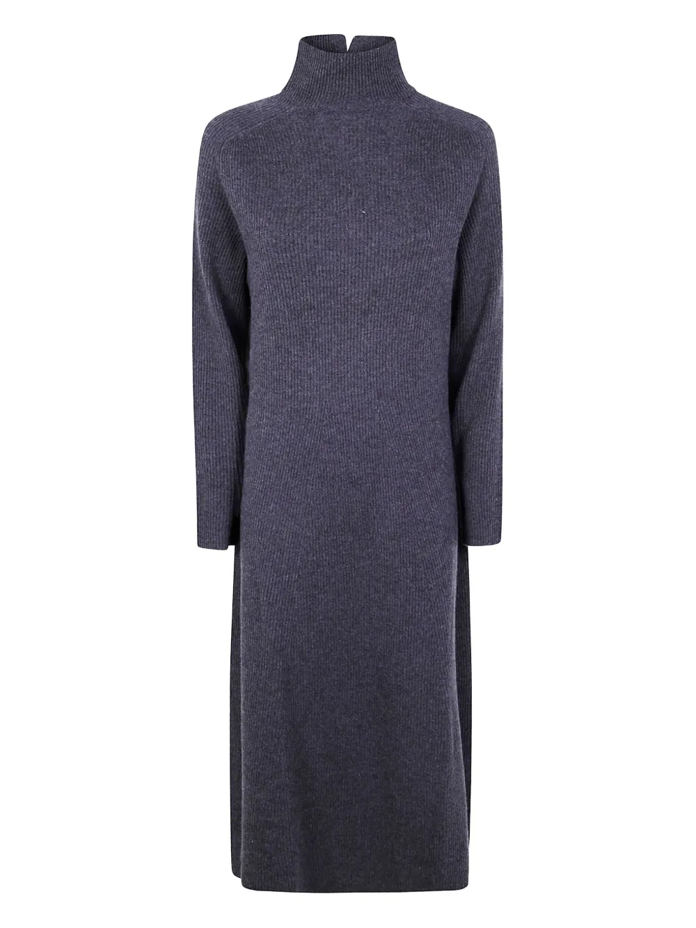Antonelli robe nervurée à col montant | gris | Image 1