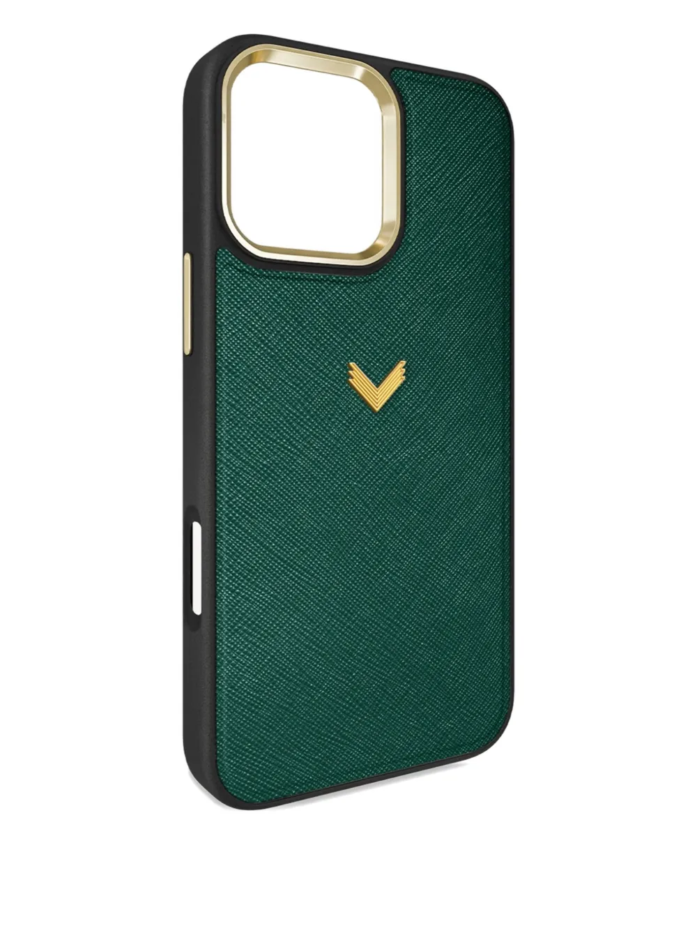  Velante Saffiano Leather Iphone 16 Pro Max Phone Case - Green 