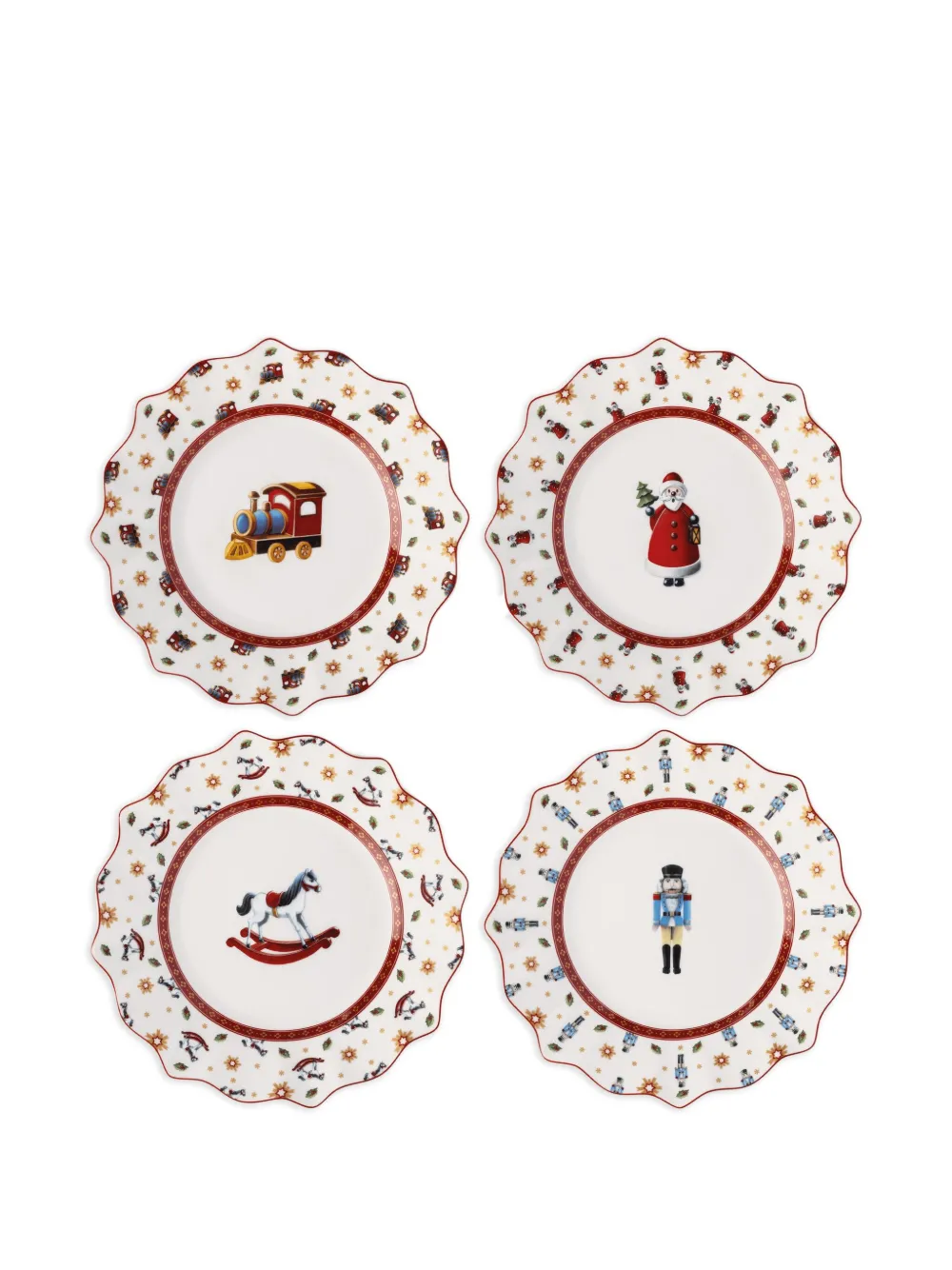 Villeroy & Boch Toy's Delight set of plates | White | Image 1