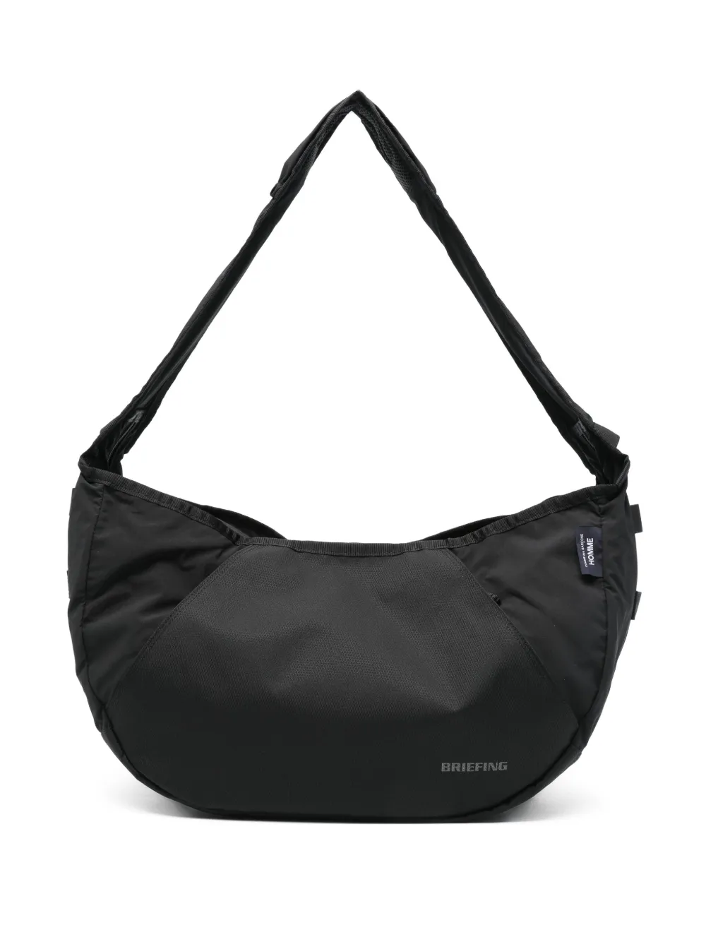Comme des Garçons Homme logo-tag tote bag | Black | Image 1