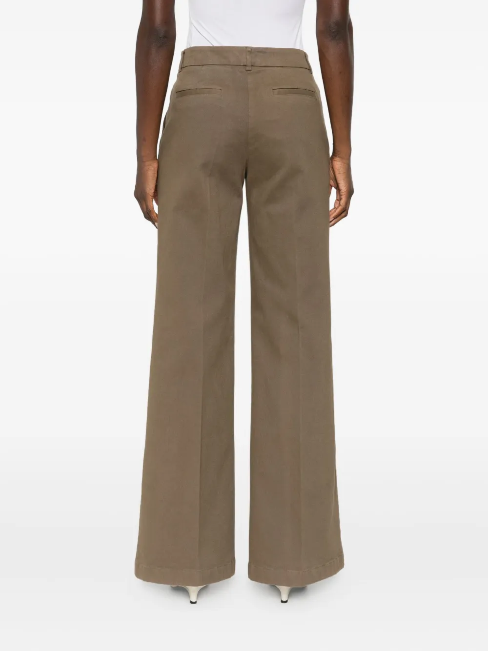 Quelledue Melody Trousers In Brown