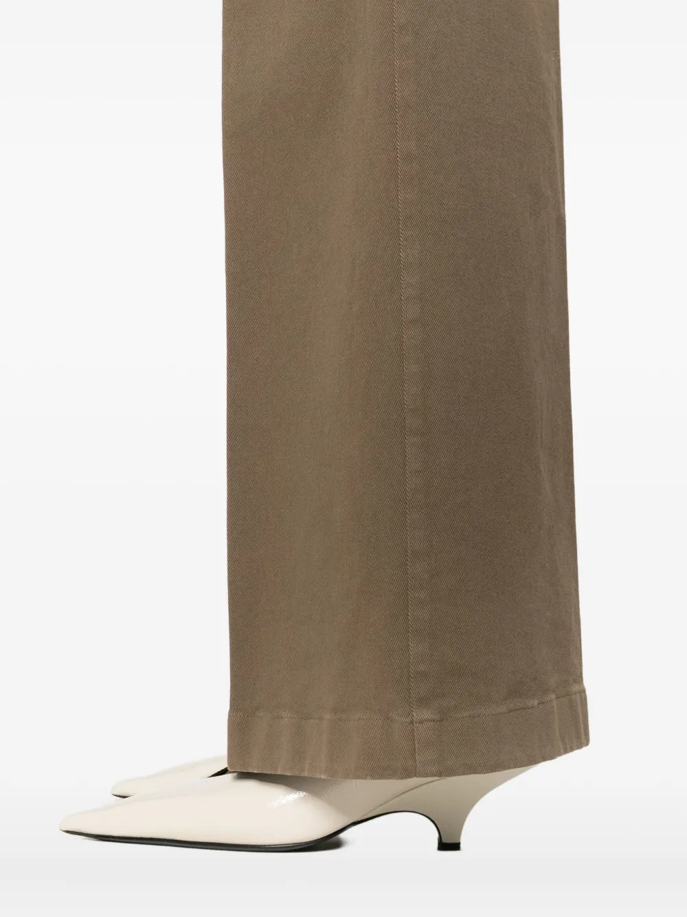 Quelledue Melody Trousers In Brown