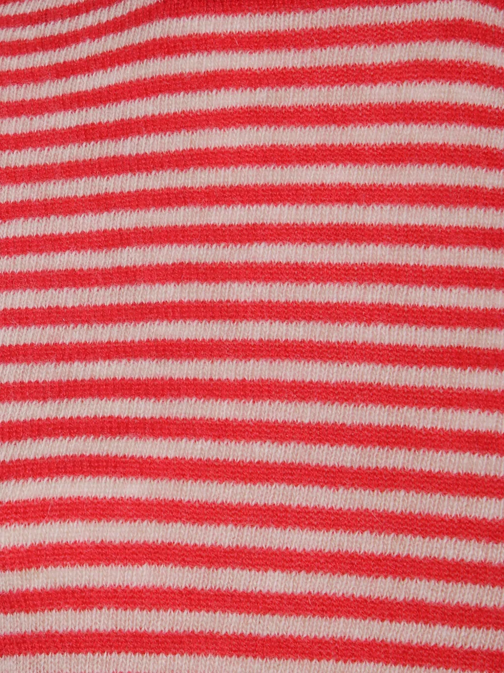 Base Striped Roll-neck Knitwear In Red