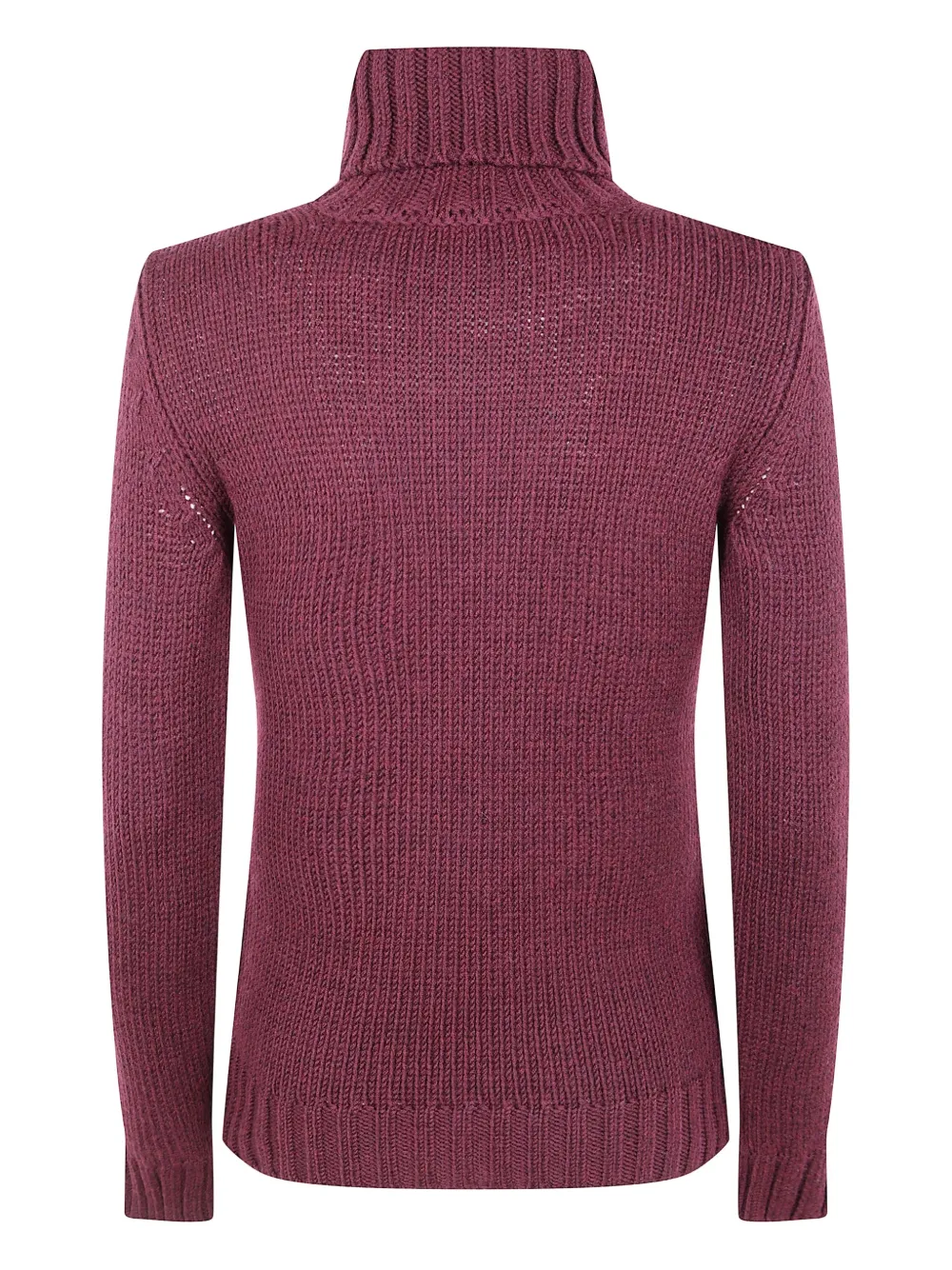 Base Extrafine Merino Wool Turtleneck In Purple
