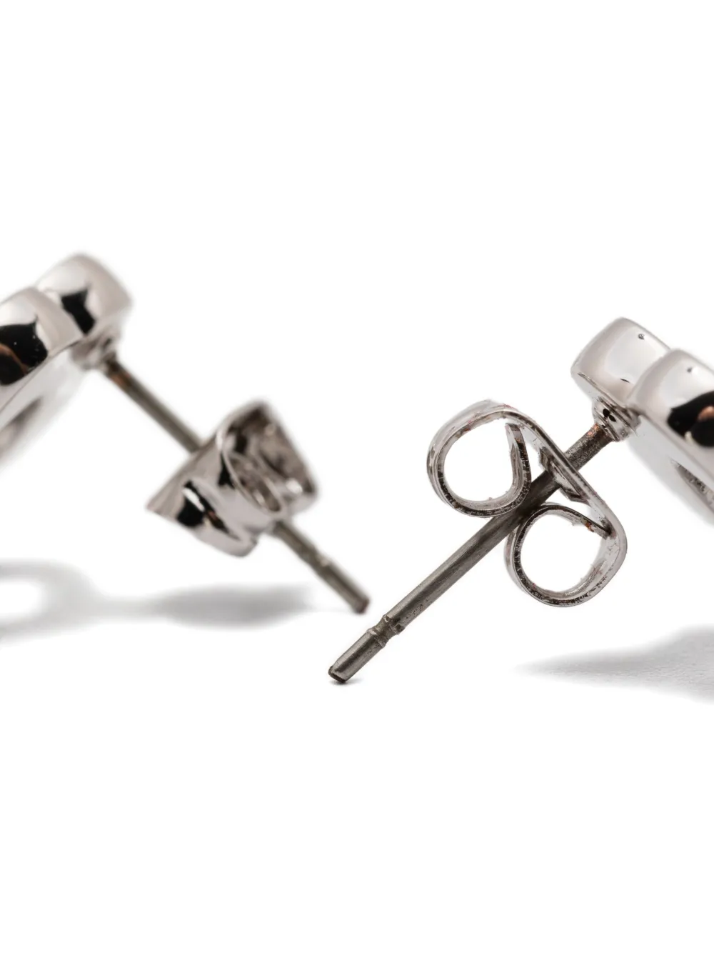 Kenzo flower-motif stud earrings - Zilver