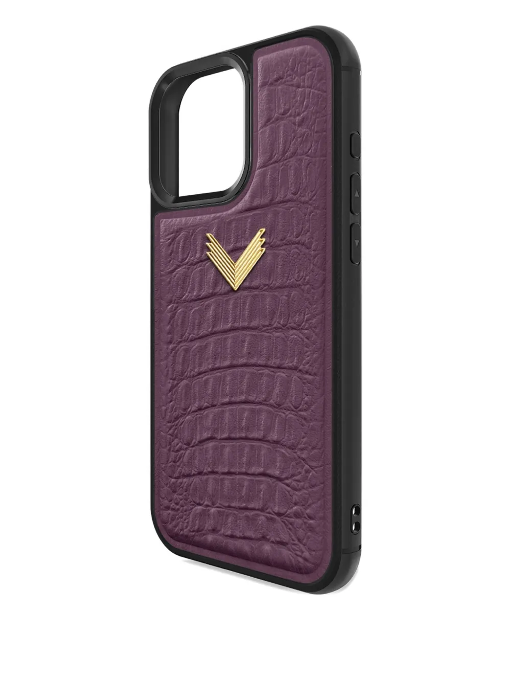 Velante Alligator-texture Iphone 16 Pro Max Phone Case In Purple