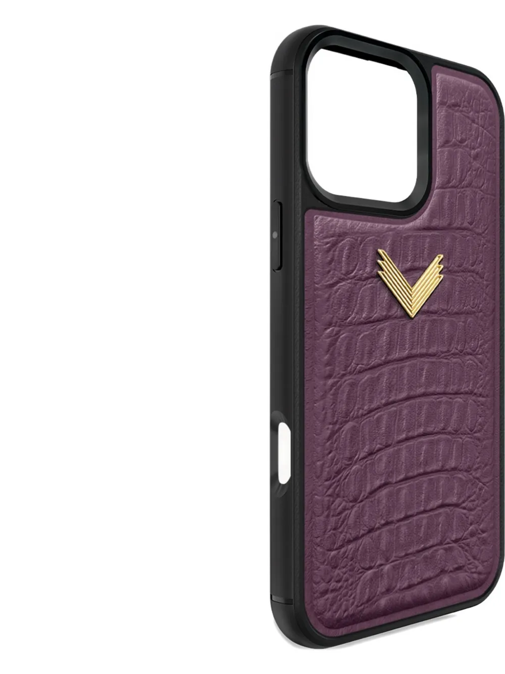 Velante Alligator-texture Iphone 16 Pro Max Phone Case In Purple