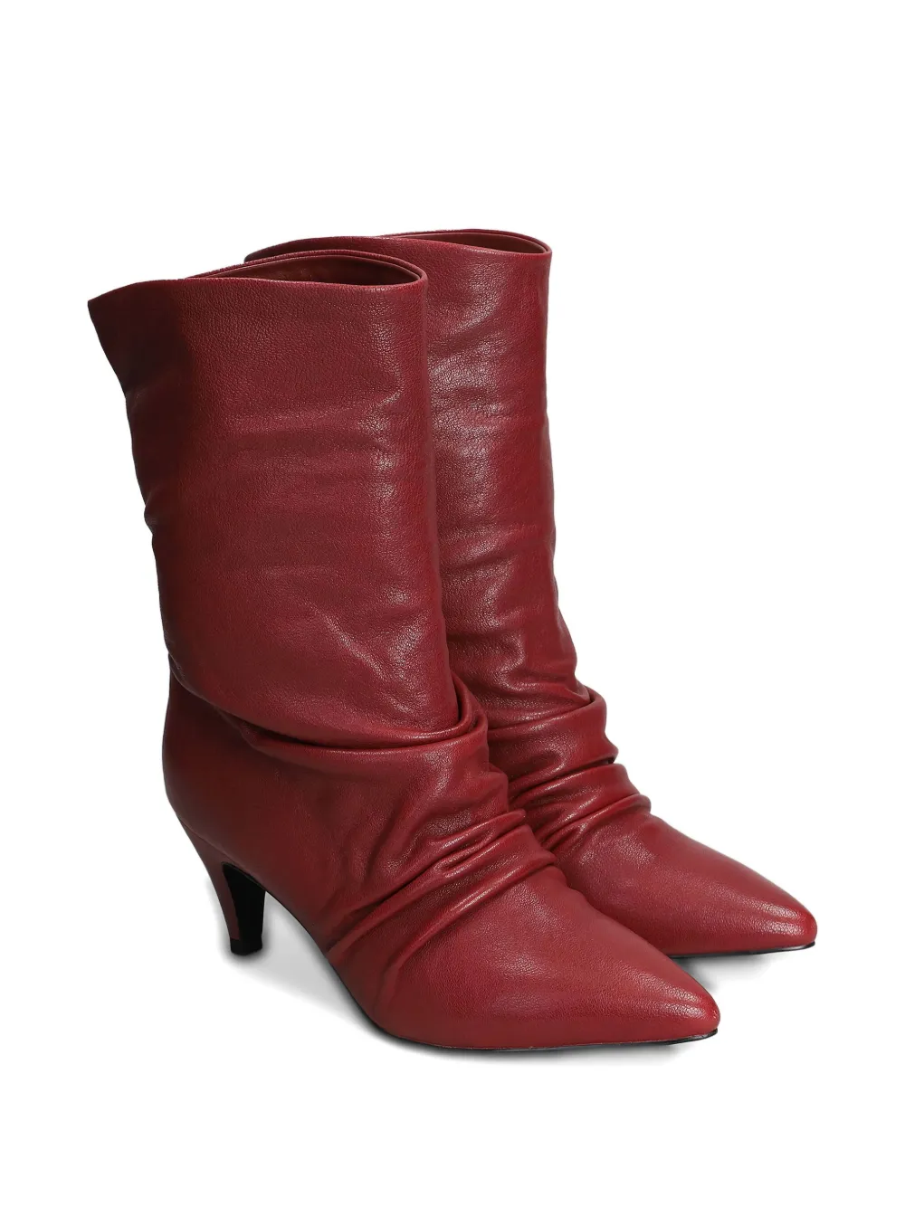 Gold & Rouge 55mm Laika ruched boots | Ankle Boots | Image 2