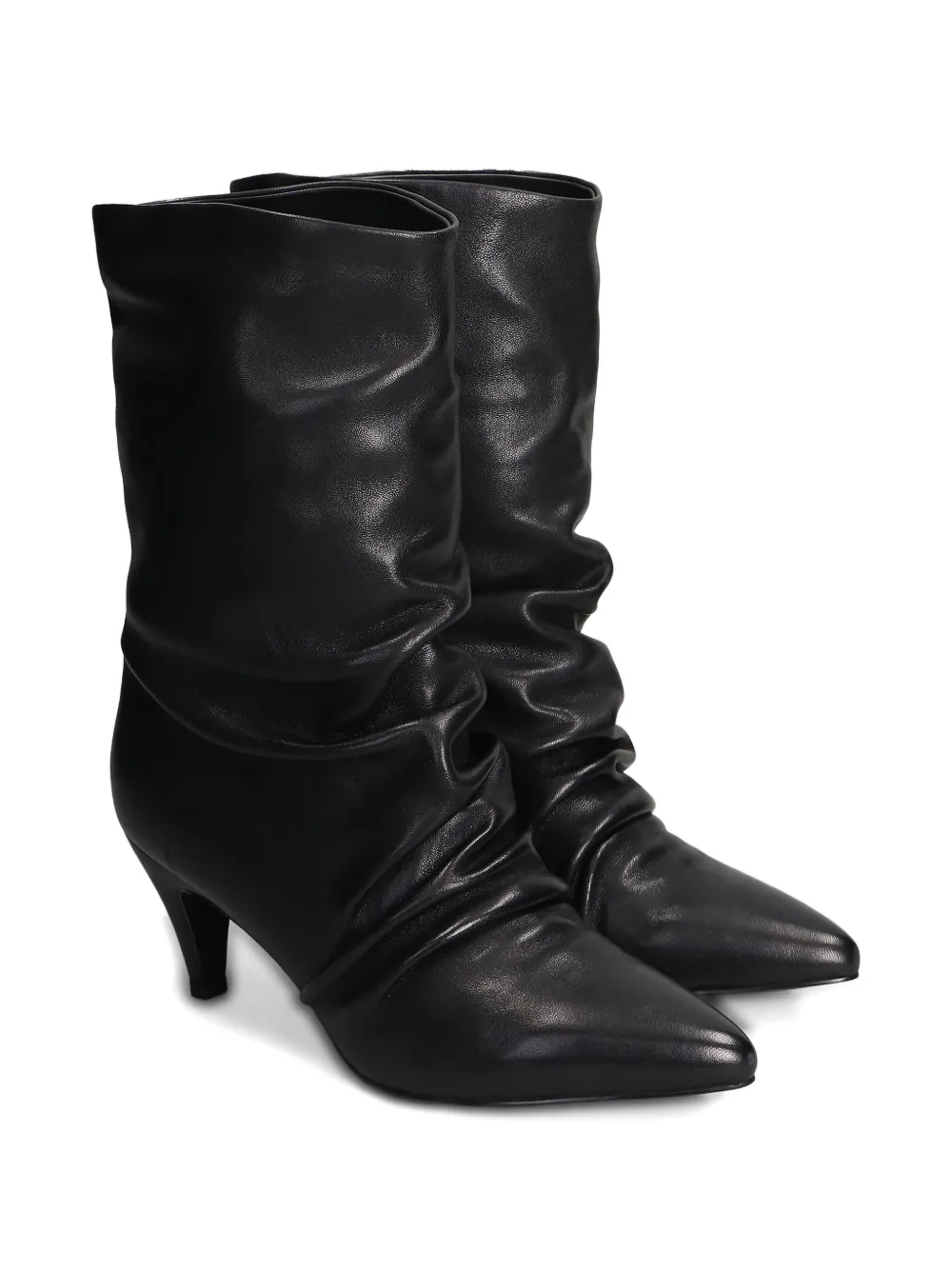 Gold & Rouge 55mm Laika ruched boots | Ankle Boots | Image 2