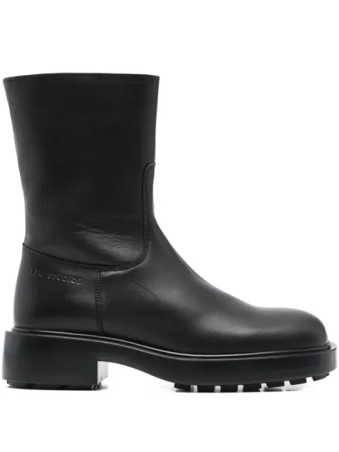 Copenhagen leather boots