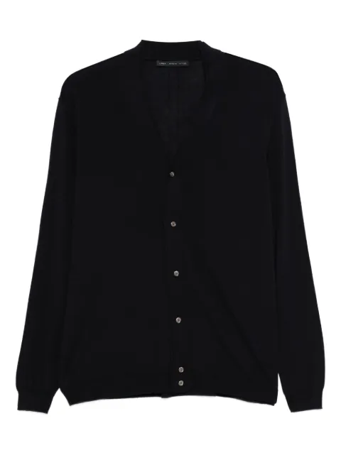 Low Brand button-front V-neck cardigan