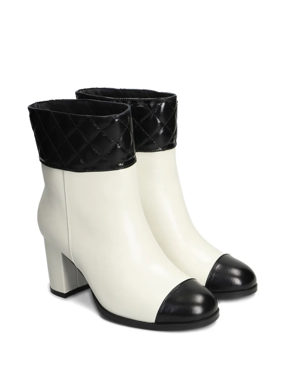 Gold & Rouge 65mm Tuli Quilted Boots In Yellow