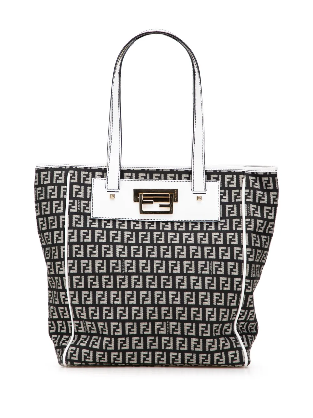 Fendi Pre-Owned 2000-2010 Zucchino Canvas tote bag | Black | Image 1