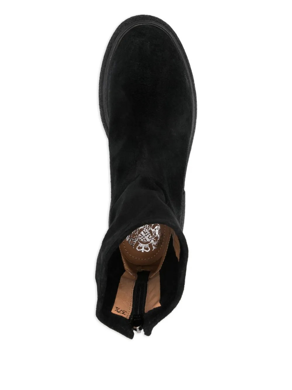 Alberto Fasciani Gill Zip-up Ankle Boots In Black