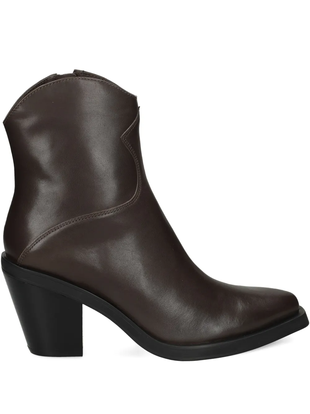 Ash 85mm JUDY leather boots - ブラウン Ash 85mm JUDY leather boots - ブラウン