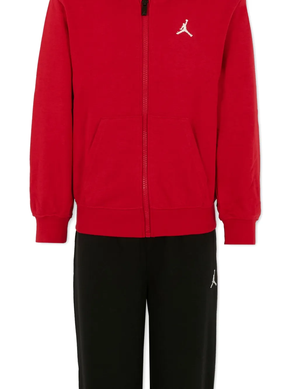 Jordan Kids Trainingspak met capuchon en rits Zwart