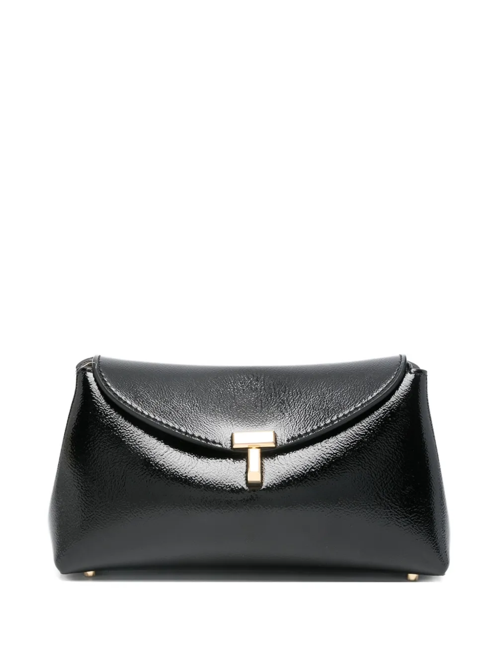 Totême Mini Clutch Bag Gold-tone Hardware In Black