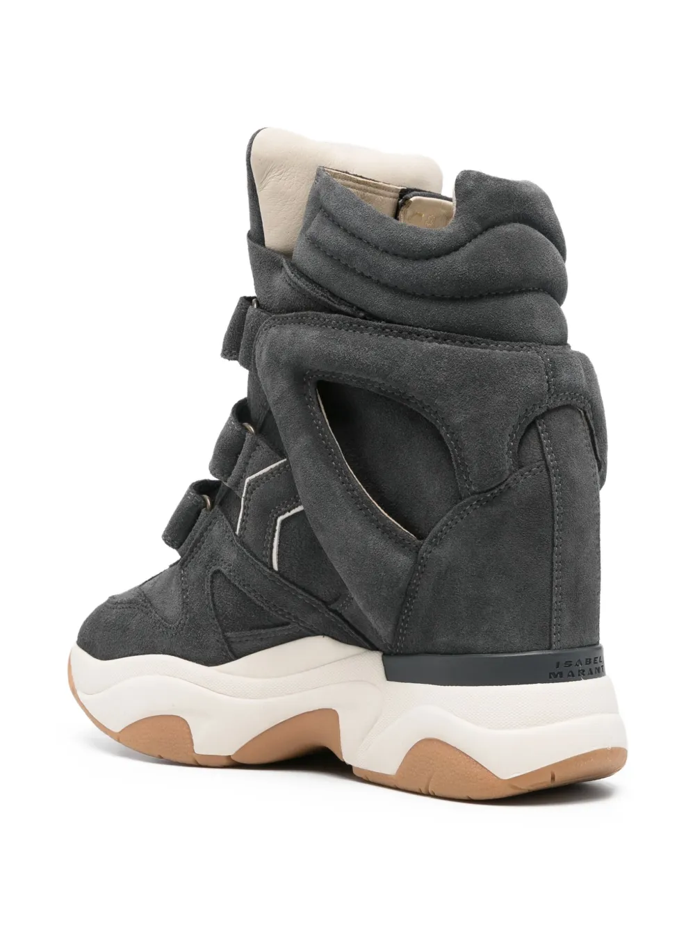 ISABEL MARANT 40 mm sneakers met sleehak Grijs