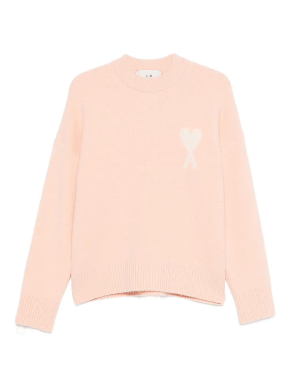 AMI Paris Ami de Coeur jumper | Pink | Image 1