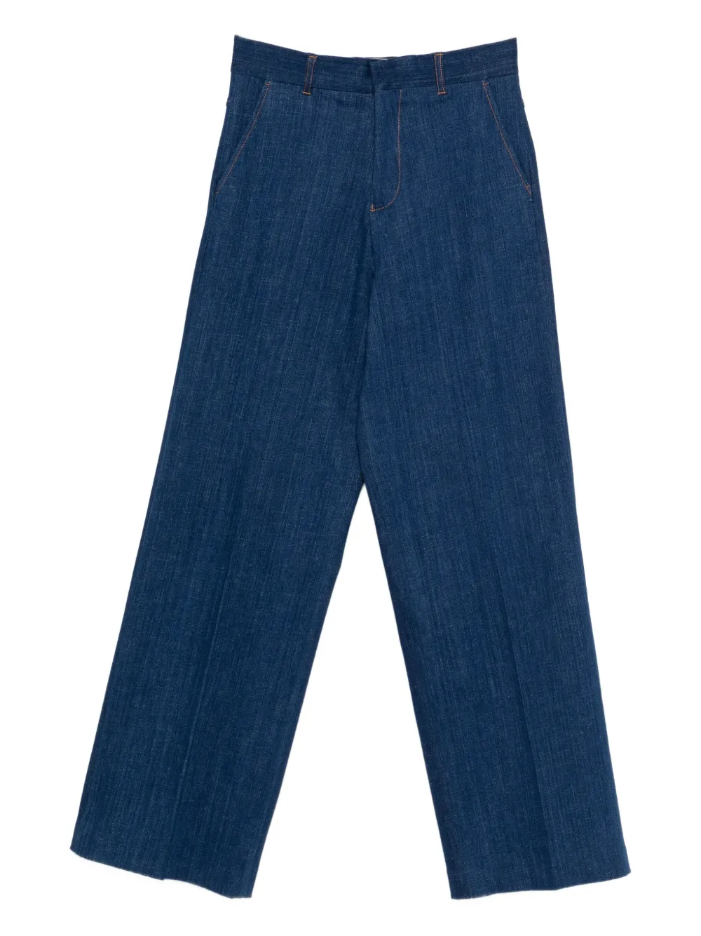 Dsquared2 Contrast-stitching Jeans In Blue