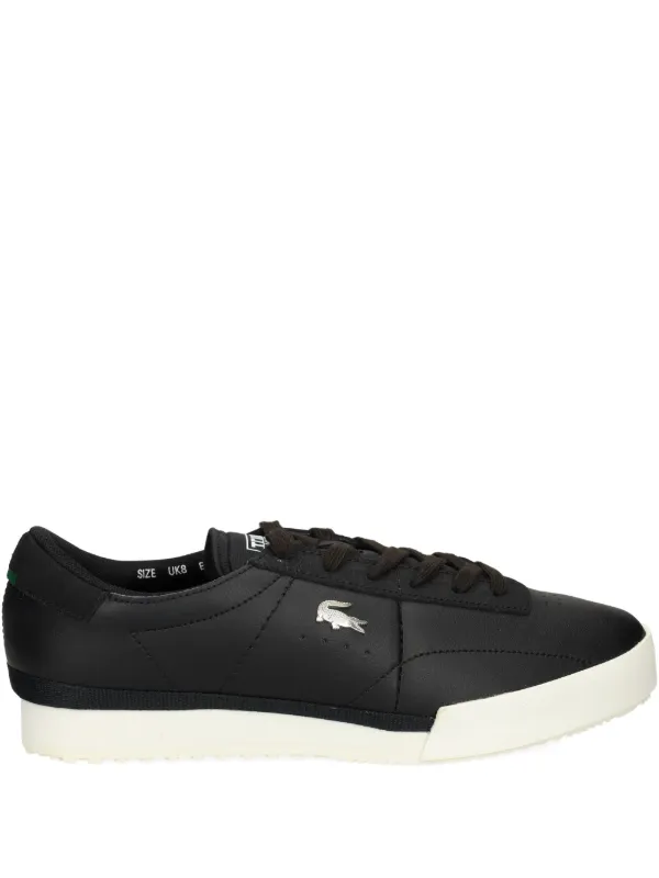 Lacoste Aura レザースニーカー | ブラック | FARFETCH JP