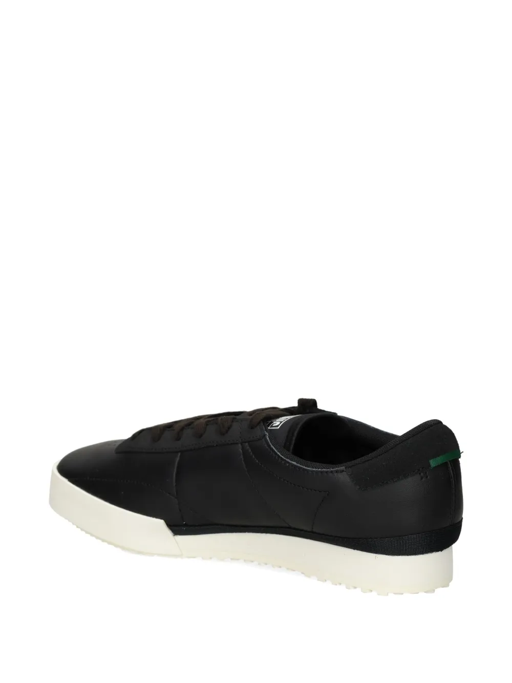 Lacoste Aura Leather Sneakers In Animal Print