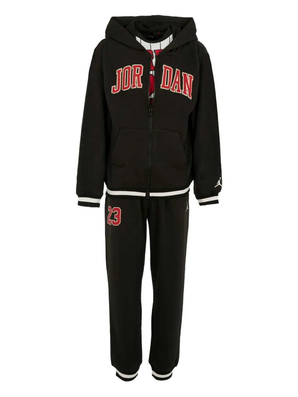 Jordan Kids طقم رياضي بهودي | أسود | Image 1