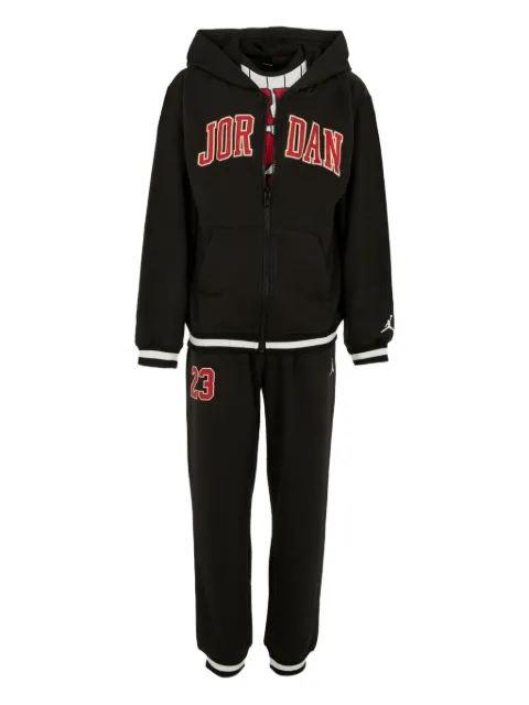 Jordan Kids hooded tracksuit set