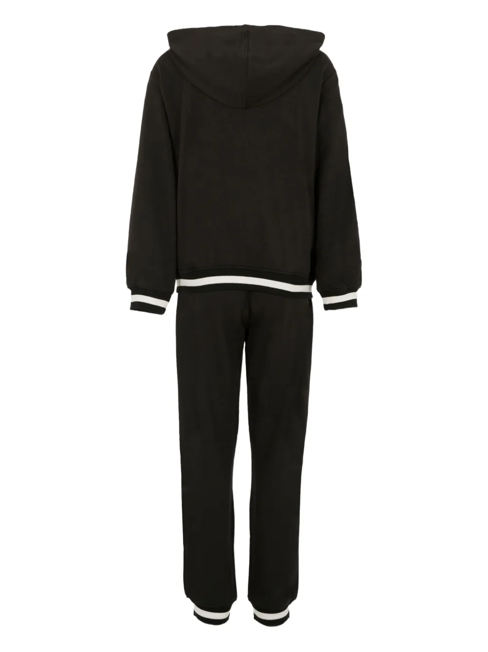 Jordan Hooded Tracksuit Set In Black