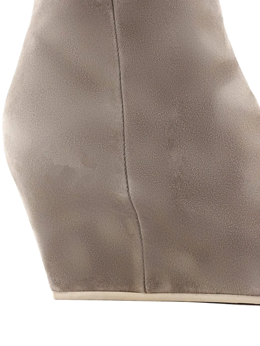 Vic Matie 100mm Pointed-toe Suede Ankle Boots In Brown