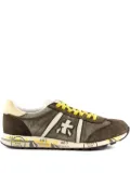 Premiata Lucy leather-stripe sneakers - Brown