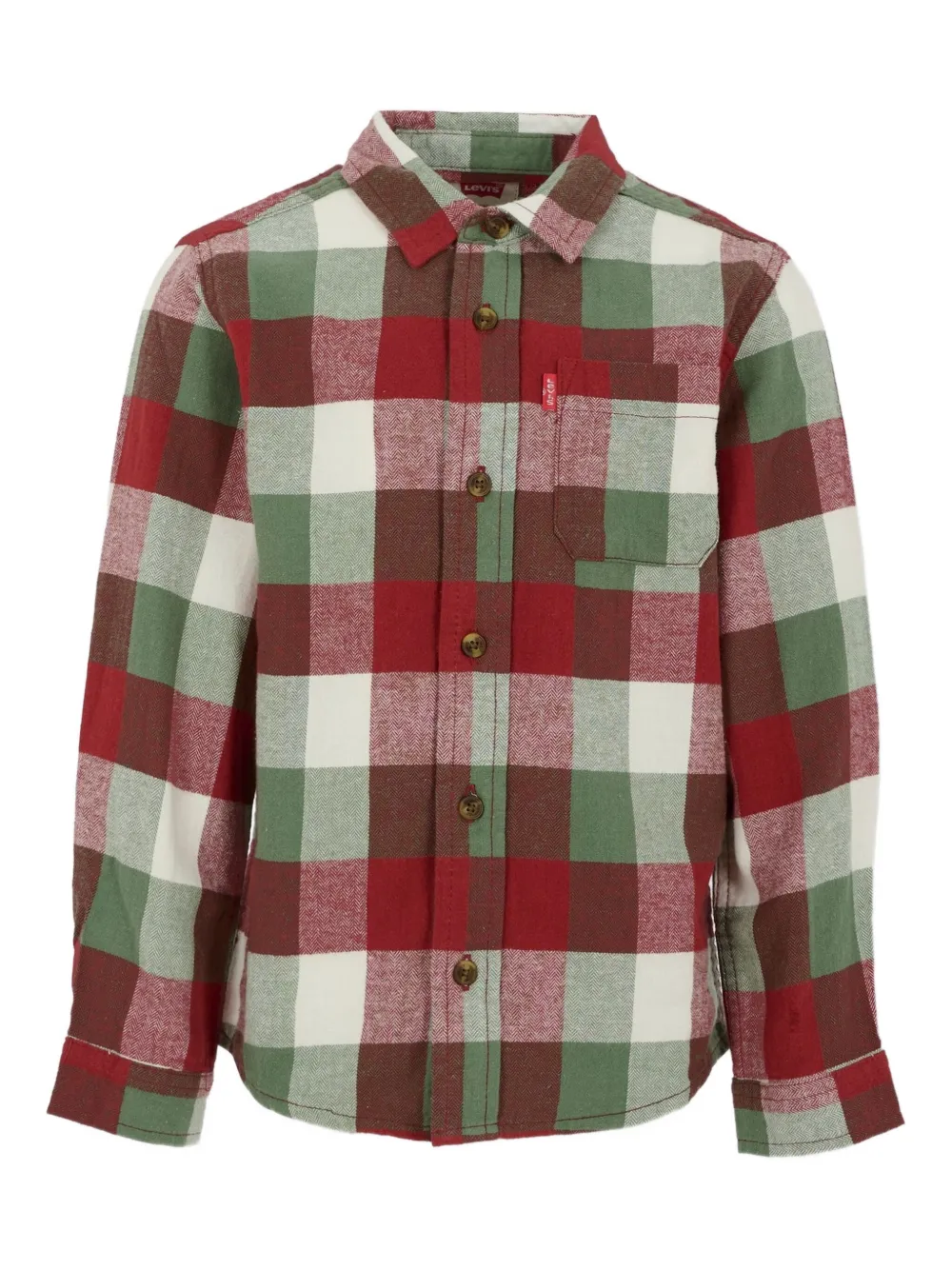 Levi's Kids チェック シャツ - レッド Levi's Kids チェック シャツ - レッド