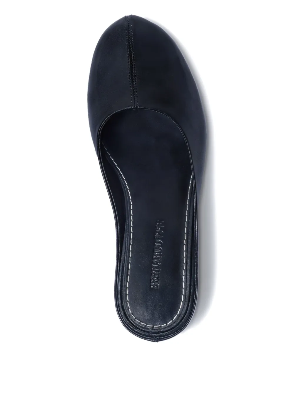 Bernardo 1946 76mm Vivi Wedge Platform Mules In Blue