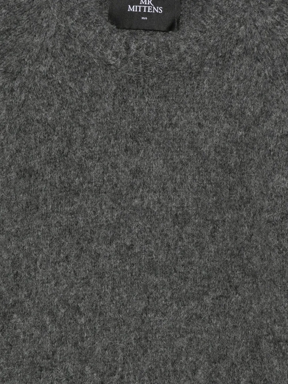 Mr Mittens Alpaca-wool Jumper In Gray