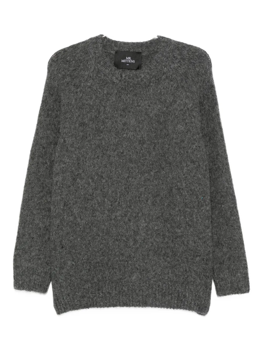 Mr Mittens Alpaca-wool Jumper In Gray