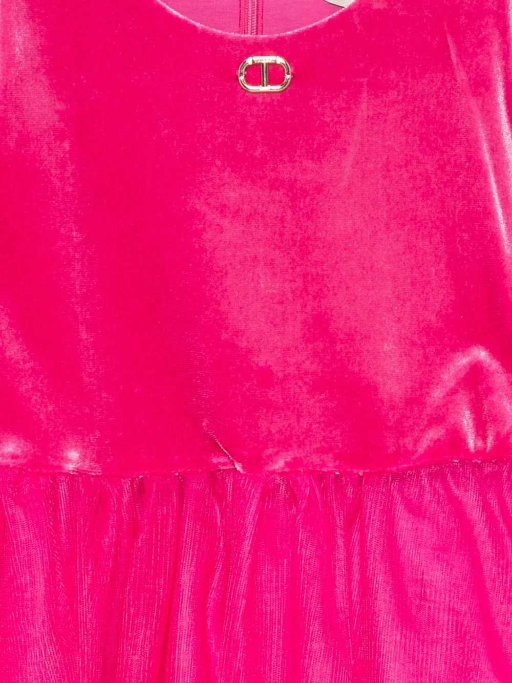 TWINSET Kids Jurk met strikdetail Roze