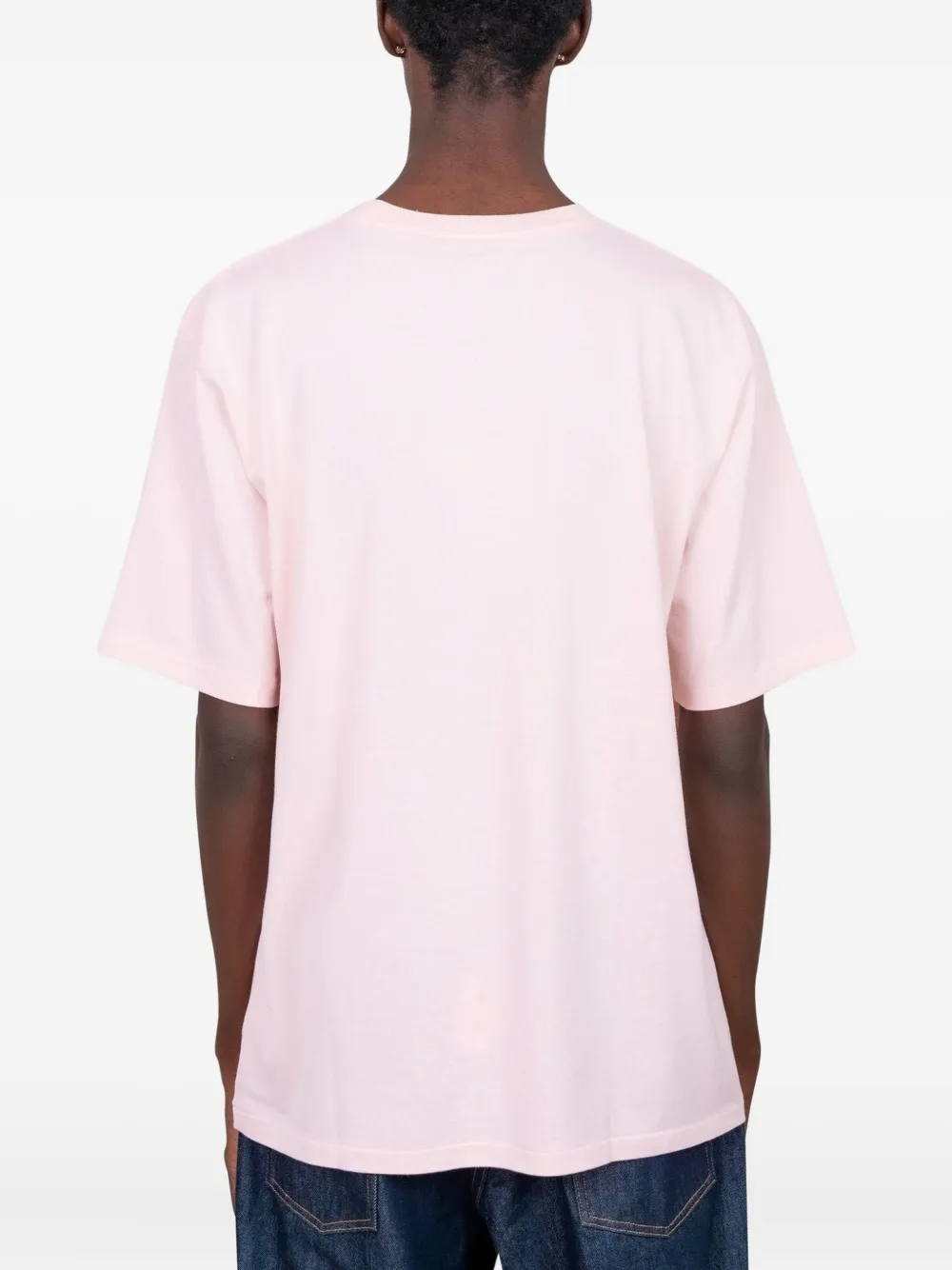 Auralee T-shirt met ronde hals Roze