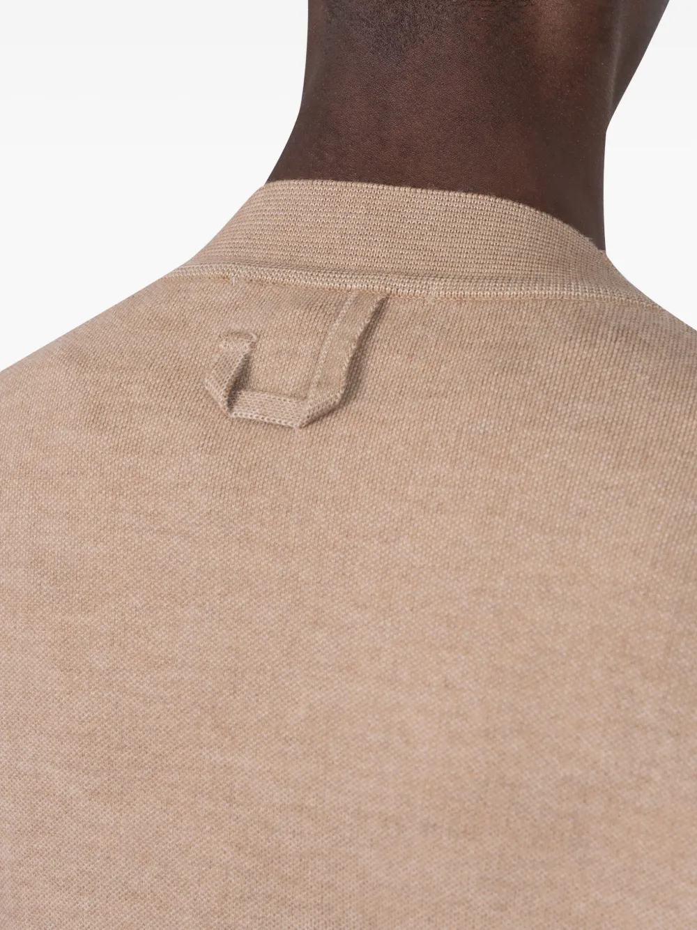 Jacquemus Le Cardigan With Buttons In Nude